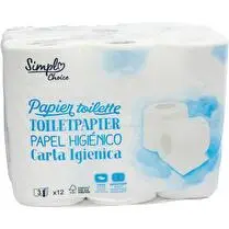 Simpl, Papier toilette compact