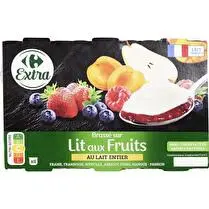 Carrefour, Yaourts brassés aux fruits