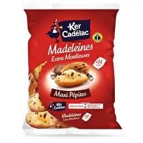 Ker Cadelac, Madeleines extra moelleuses maxi pépites de chocolat