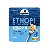 Petit navire, Effilochés de thon filet d huile d olive MSC