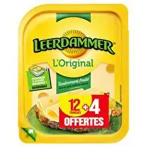 Leerdammer, Fromage en tranches L'original - 12 + 4 offertes