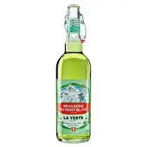 Mont blanc, Bière verte