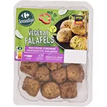 Carrefour, falafels pois chiche coriandre