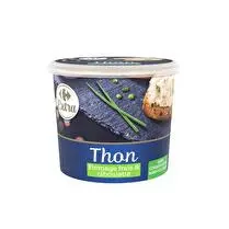 Carrefour, Thon fromage frais et ciboulette