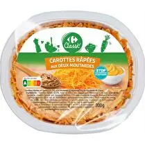 Carrefour, Carottes râpées aux deux moutardes