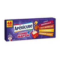 Apéricube, Fromage cubes Soirée Match