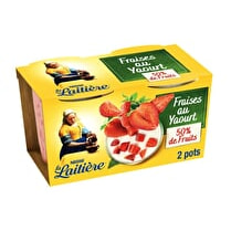 La laitière, Fraises au yaourt