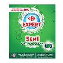 Carrefour, Lessive capsules penta dose Optimal Clean x 20
