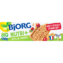 Bjorg, Biscuits multi-céréales cranberry