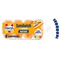 Harry's, Sandwich nature X8