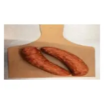Emballé dans nos ateliers, Saucisse à cuire fumée Val d'Argent