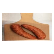 Emballé dans nos ateliers, Saucisse à cuire fumée Bentz