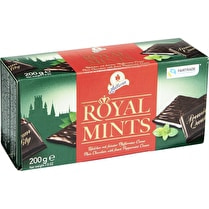 Royal mints, Mini chocolat noir à la menthe Noir et menthe - 200 g