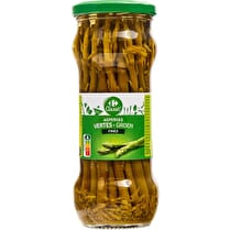 Carrefour, Asperges vertes fines