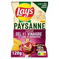 Lay's, Chips paysanne  Vinaigre de cidre et sel