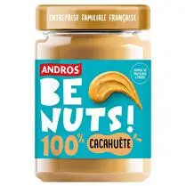 Andros Be nuts, Pâte de cacahuètes 100% cacahuètes