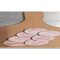 Emballé dans nos ateliers, Saucisse jambon pistachée