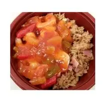 Sushi Punch, RIZ CANTONNAIS ET CREVETTES AIGRE DOUCE