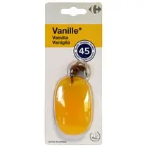 Carrefour, Désodorisant auto tong vanille