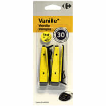 Carrefour, Désodorisant auto sticks vanille