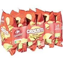Carrefour, Chips crousti ondulées nature