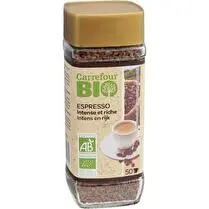 Carrefour, Café Soluble Espresso Bio