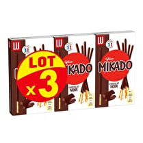 Mikado, Biscuits Chocolat noir