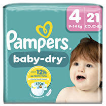 Pampers, Couches tailles 4 9-14 kg