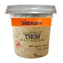 La Sablaise, Rillettes de thon blanc au citron