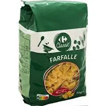 Carrefour, Pâtes farfalle