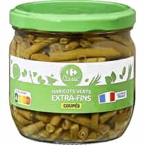 Carrefour, Haricots verts extra-fins coupés