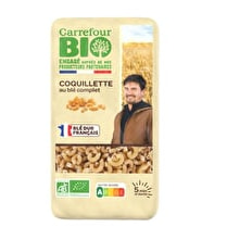 Carrefour, Pâtes au blé complet Coquillette