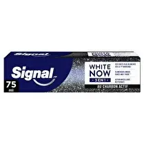 Signal, Dentifrice white now 3en 1 au charbon actif