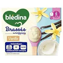 Blédina, BLEDINA BRASSES VANILLE 4x95g