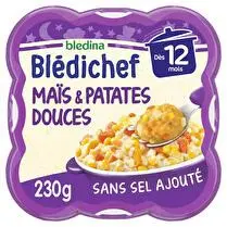 Blédina, Blédichef Crémeux de Maïs & Patate Douce au cumin
