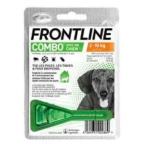 Riga, Frontline combo chien small