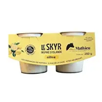 Les fromages de Mathieu, Skyr citron 0% MG