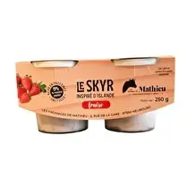 Les fromages de Mathieu, Skyr fraise 0% MG