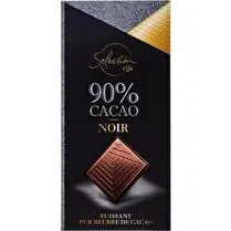 Carrefour, Tablette de Chocolat Noir 90%