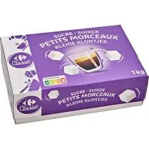 Carrefour, sucre petits morceaux