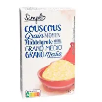 Simpl, Couscous grains moyen