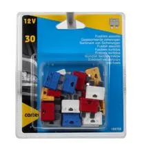 Cartech, Boîte 30 fusibles enfichables assortis 12V
