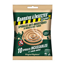 BARINSECTE, Spirales anti moustique x10