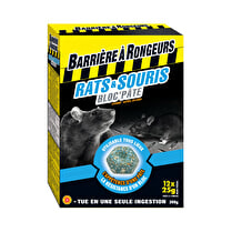 BARRONGEUR, Bloc'pat anti rats et souris