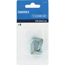 Trefilaction, Equerre d'assemblage 24x24x2mm x8