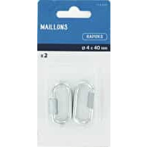 Trefilaction, Maillon rapide 4x40mm x2