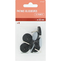 Trefilaction, Patin glisseur à pointe 22mm x8