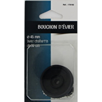 Trefilaction, Bouchon d'évier 45mm avec chainette 30cm