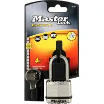 Master lock, Cadenas excell acier 45mm anse haute