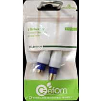GEFOM, Fiches TV x2 - 1 male + 1 femelle 9,52 mm